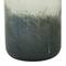 The Novogratz 13.2&#x22; Clear &#x26; Gray Gradient Glass Coastal Vase